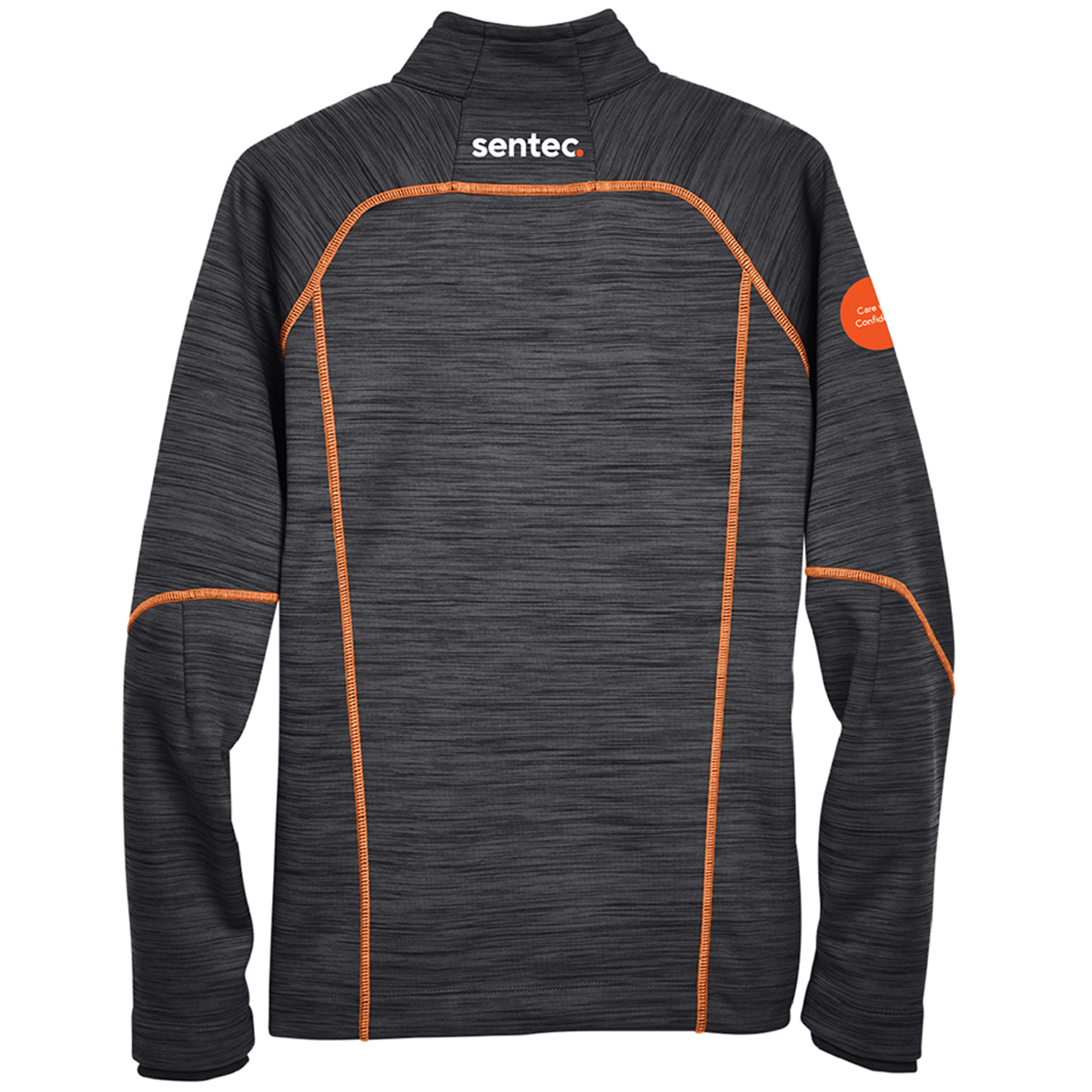 North End Men's Flux Mélange Bonded Fleece Jacket