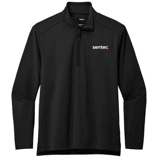 Port Authority Men's C-FREE Double Knit 1/4-Zip