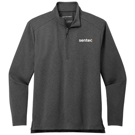 Port Authority Men's C-FREE Double Knit 1/4-Zip