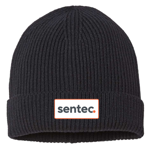 Sustainable Fine Rib Cuffed Beanie